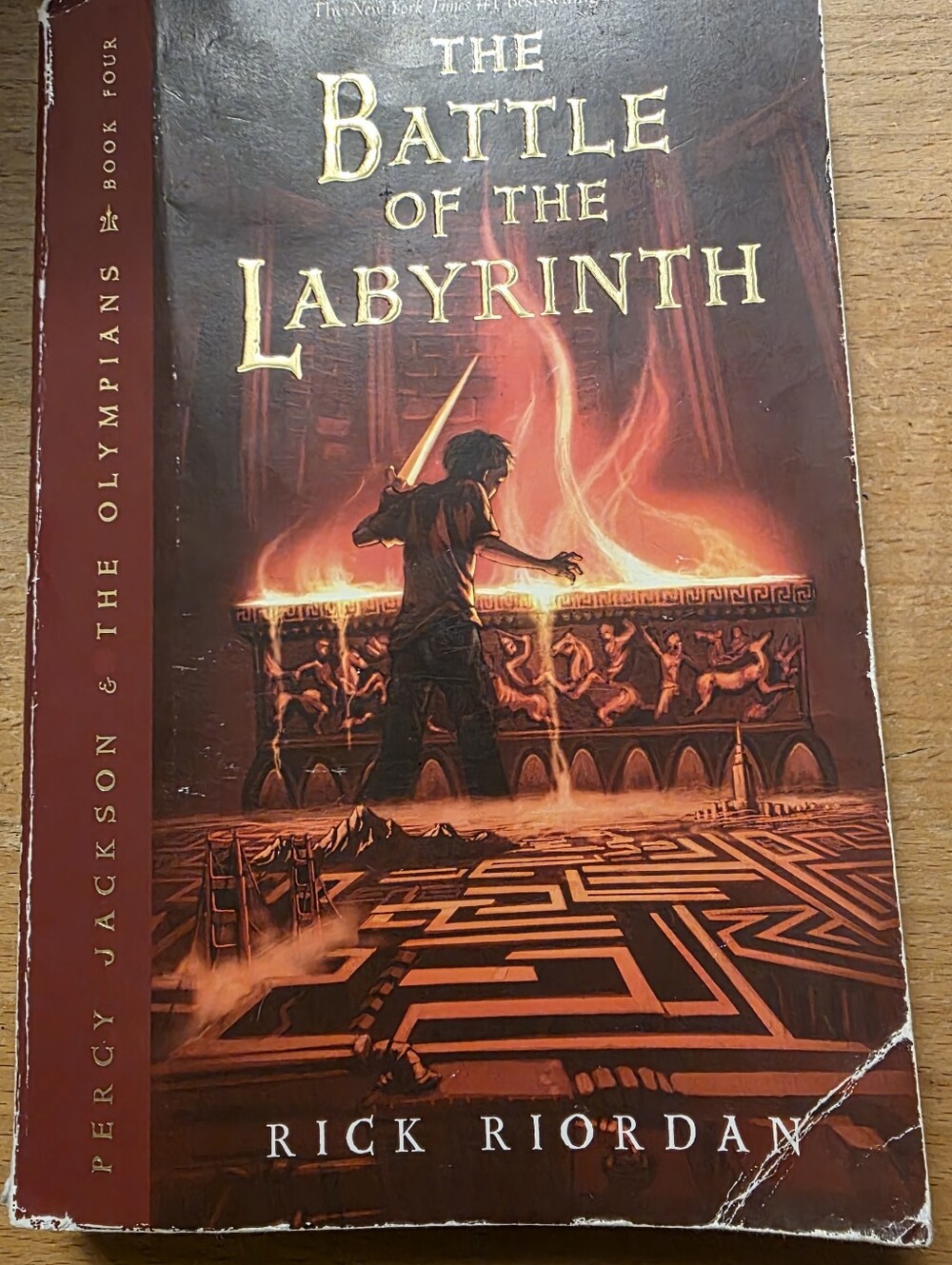 Percy Jackson & The Olympians: Battle Of The Labyrinth Book 4